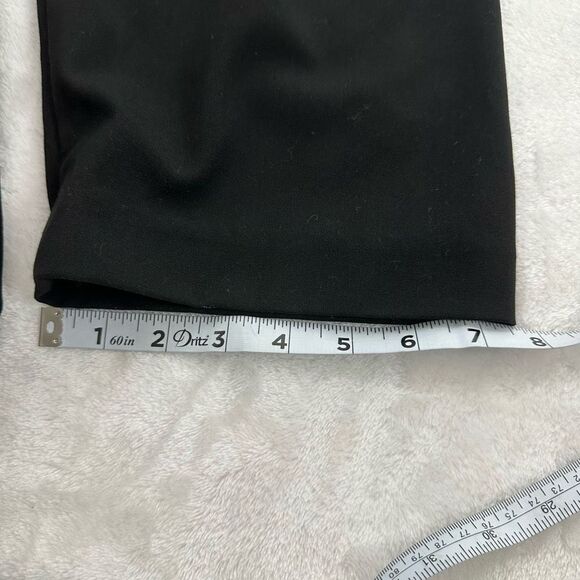 Calvin Klein Women's Size 2X Pleated And Belted Black Overcoat Dressy Shawl Coll - Picture 10 of 12